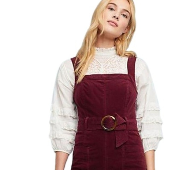 pilcro corduroy jumpsuit